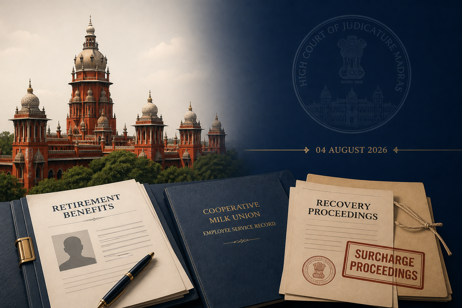 Madras High Court: Cooperative Society Can Withhold Terminal Benefits While Surcharge Recovery Is Pending | 4 August 2026