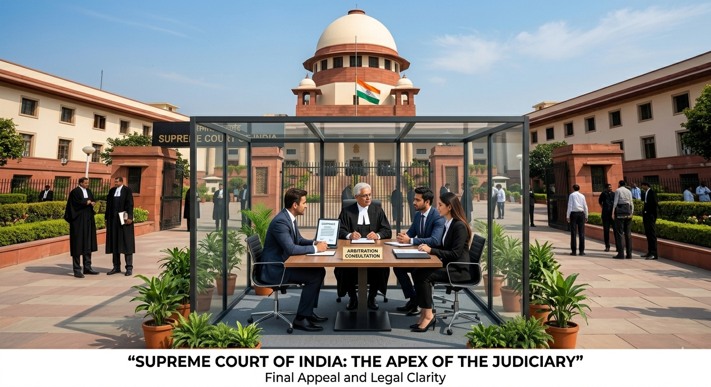 Supreme Court: Arbitration Award Cannot Defeat Property Suit When Court Permission Was Not Obtained During Pending Litigation